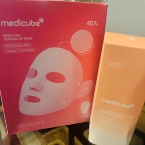 Medicube Pink and Orange Skincare Mask Set
